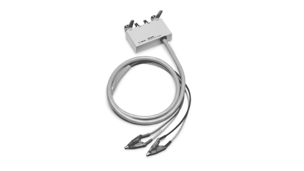 Keysight 16089B Medium Kelvin Clip Leads, 5Hz to 100kHz, Approx 0.94m, BNC 4 Terminal Pair