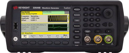 Keysight 33512B Function,Arbitrary Waveform Generator, 20 MHz, Dual Channel, 33600A Series