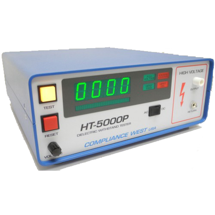 Compliance West HT-5000P V2 Hipot Tester 0-5000Vac @ 10mA / 0-6000Vdc @ 5mA Rugged