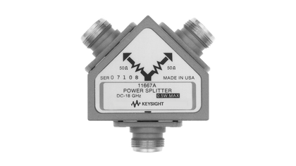 Keysight 11667A DC-18 GHz power splitter, Type-N, 50 ohm