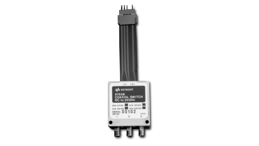 Keysight 8765B/024 Coaxial Switch, DC To 20 GHz, SPDT