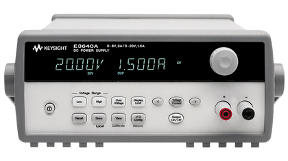 Keysight E3644A DC Power Supply, Single Output, 20V, 8A, 80W, GPIB, RS-232, E3640 Series