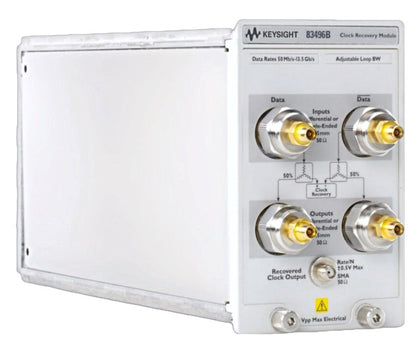 Keysight 83496B/100/200/300 Optical / Electrical Clock Recovery Module with Phase Noise Analysis