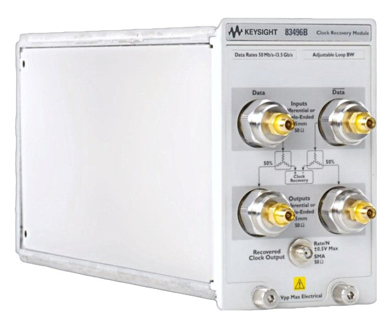 Keysight 83496B/101/200/300 Optical / Electrical Clock Recovery Module with Phase Noise Analysis