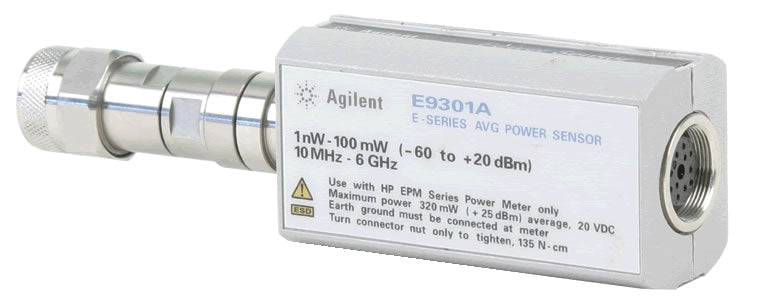 Keysight E9301A Average Power Sensor, 10 MHz to 6 GHz, -60 dBm to +20 dBm, Type-N (m)