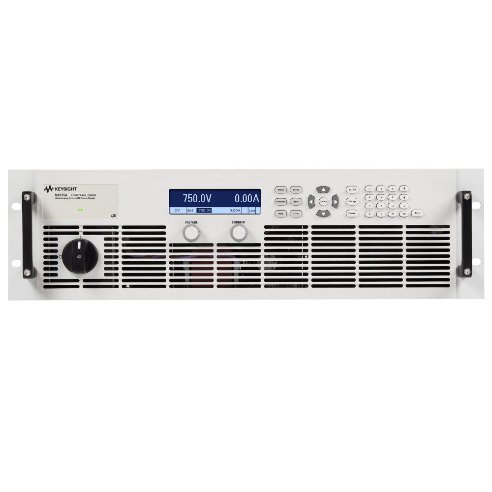 Keysight N8935A Autoranging System DC Power Supply, 750 V, 60 A, 15000 W, 208 VAC