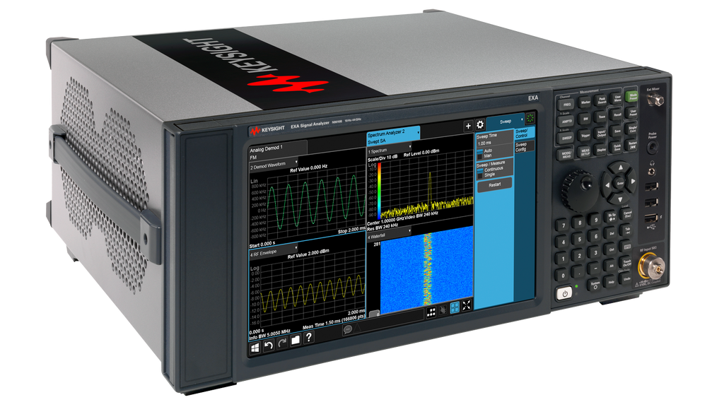 Keysight N9010B/503/FSA/P03/PFR EXA Signal Analyzer, 10 Hz to 44 GHz
