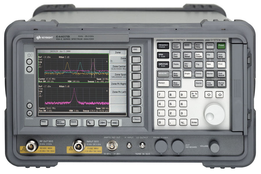 Keysight E4407B/1D5/1D6/1DR/1DS/A4H/B72/B7D/B7E ESA-E Spectrum Analyzer