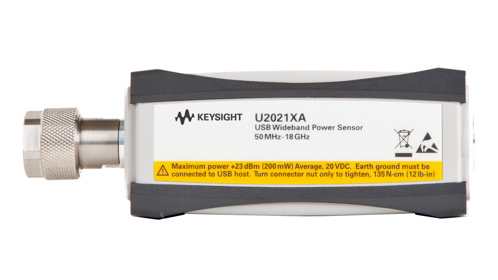 Keysight U2021XA 50 MHz to 18 GHz USB Peak and Average Power Sensor