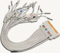 Keysight E5383B Logic Analyzer Probe, 17 CH Single Ended Fly Leads, Connects to 40P Cable
