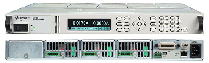 Keysight N6702A Low-Profile Modular Power System Mainframe, 1200W, 4 Slots