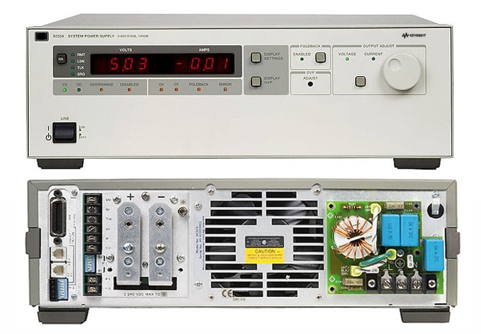 Keysight 6031A System Autoranging DC Power Supply, 20V, 120A
