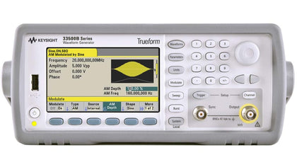 Keysight 33511B Arbitrary / Waveform Generator, 20 MHz, Single Channel, 33600A Series