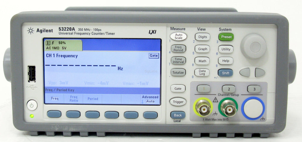 Keysight 53220A/1CM 350 MHz Universal Frequency Counter/Timer, 12 digits/s, 100 ps