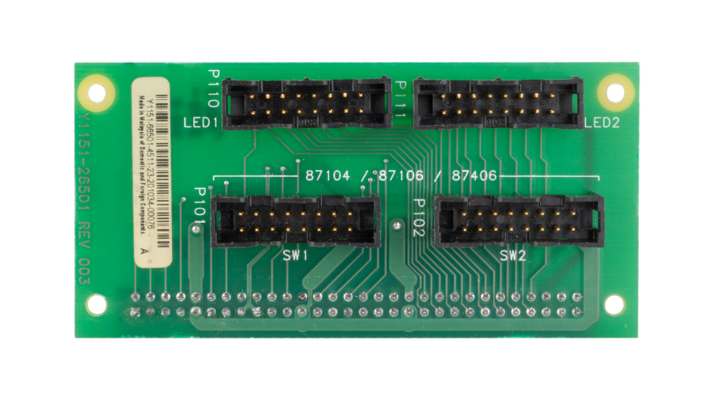 Keysight Y1151A 34945EXT Distribution Board, for two 87104x/106x L7x0xx Multiport or 87406B Matrix Switches