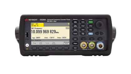 Keysight 53230A/000/106/150/200/202/301/400 350 MHz Universal Frequency Counter/Timer, 12 digits/s, 20 ps