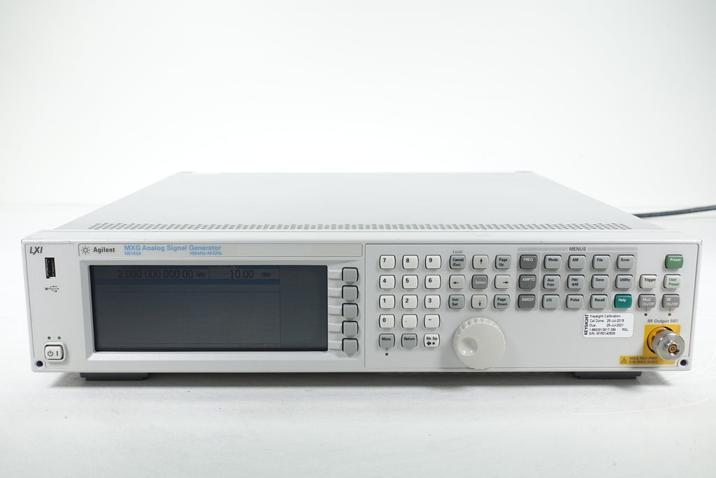 Keysight N5183A/520/1E1/1EA/UNT/UNW MXG Microwave Analog Signal Generator